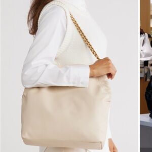 Veronica Beard Slouch Leather Shoulder Bag
